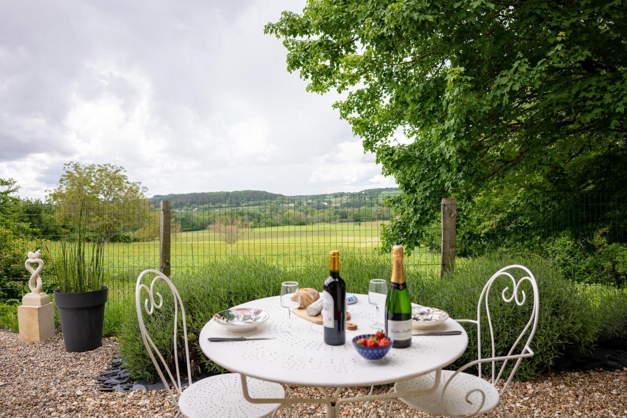 Nordique Avec Vue Sur La Campagne Ferienhaus *